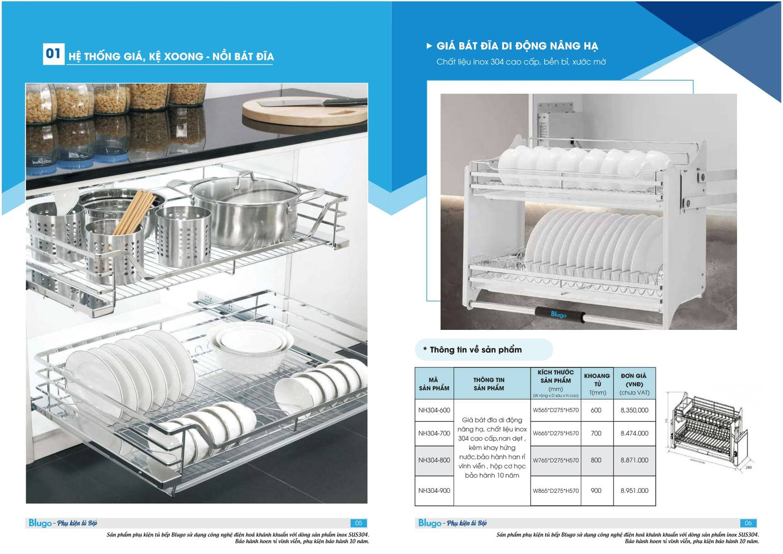 Thiết bị bếp BLUGO Catalogue và Bảng giá mới nhất tại Bình Dương /Page 3